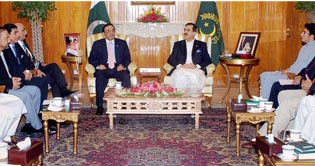 Zardari reiterate resolve to implement CoD
